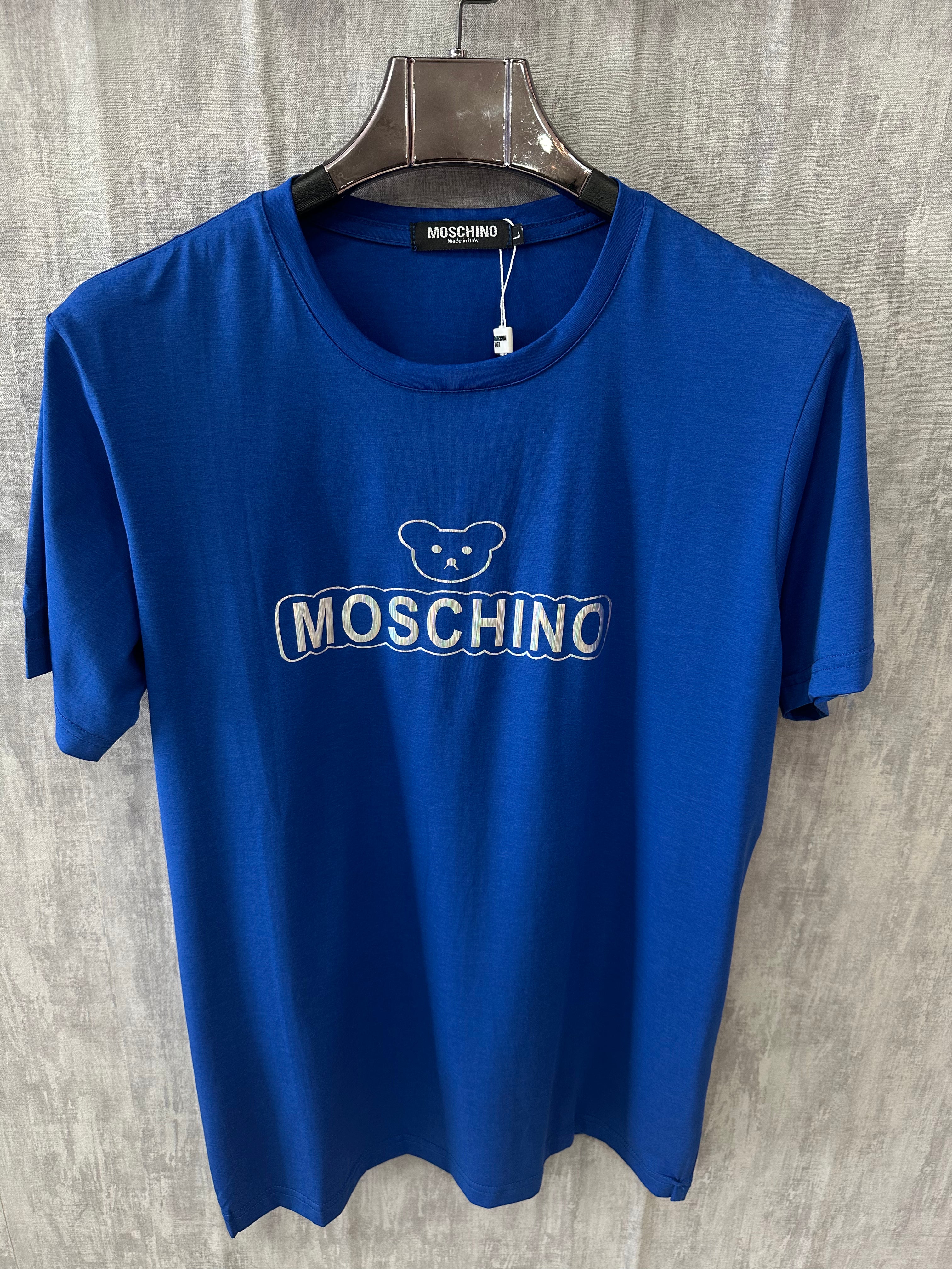 Camiseta MALHA CHINESA MOSCHINO Com Panda Basica 175