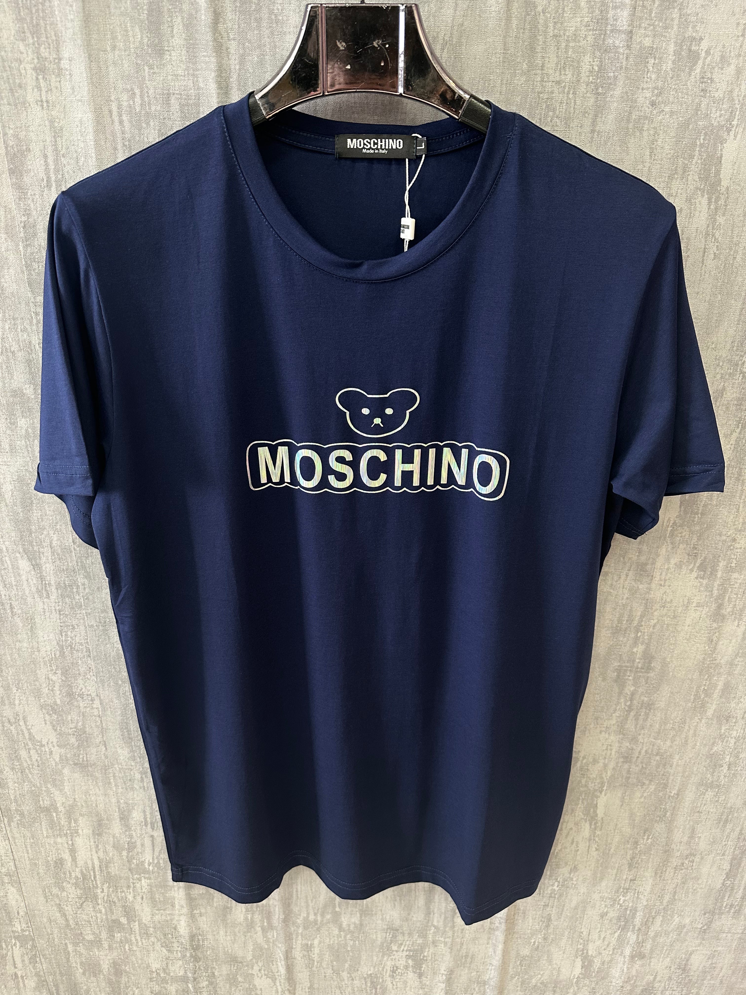 Camiseta MALHA CHINESA MOSCHINO Com Panda Basica 175