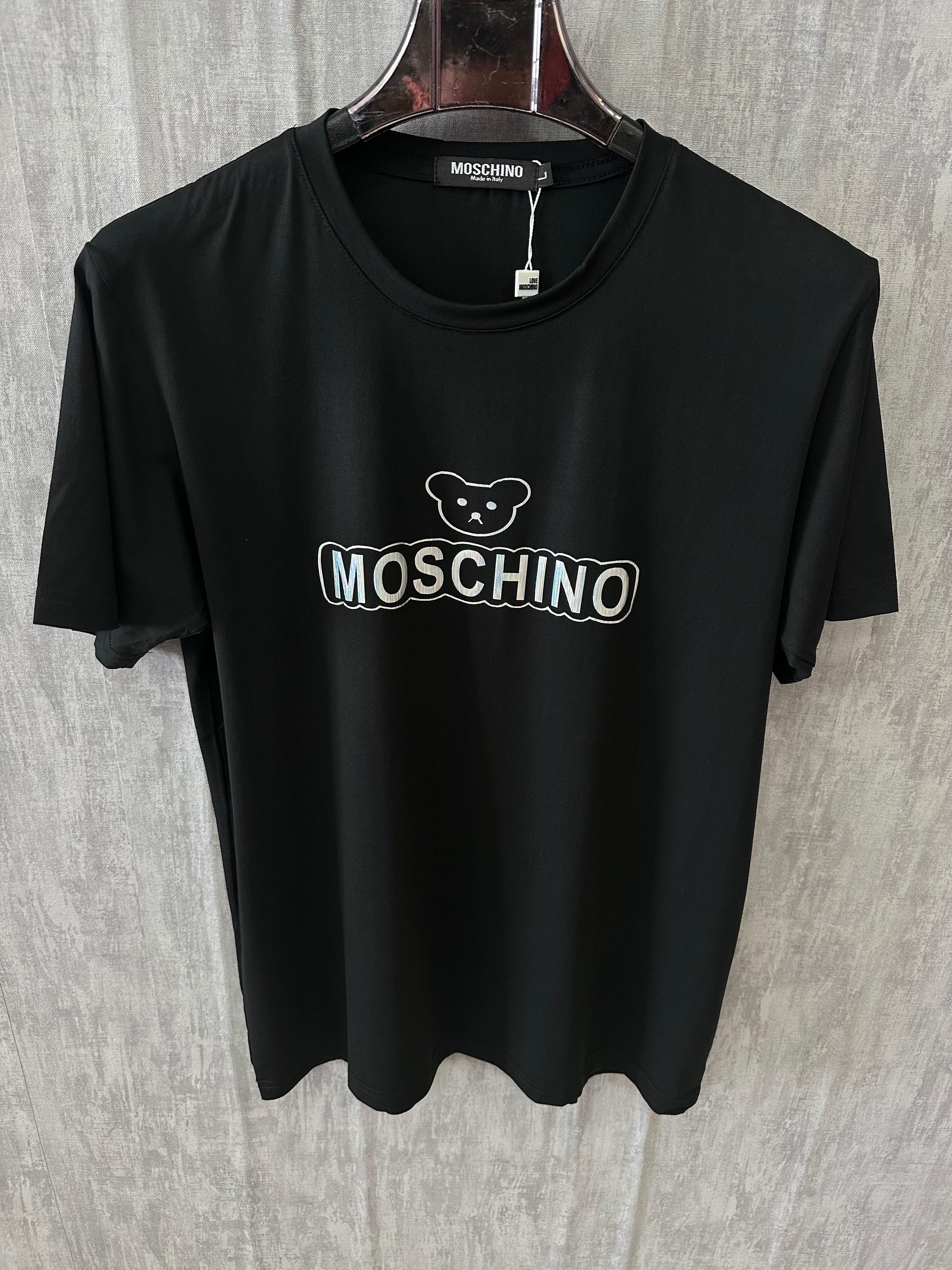 Camiseta MALHA CHINESA MOSCHINO Com Panda Basica 175