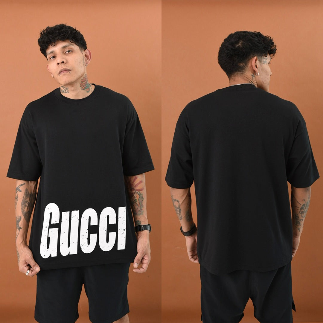 Oversized Smart GUCCI Estampa em baixo