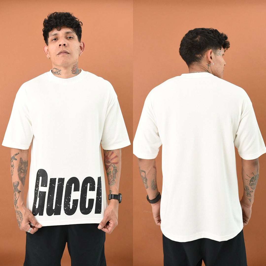 Oversized Smart GUCCI Estampa em baixo